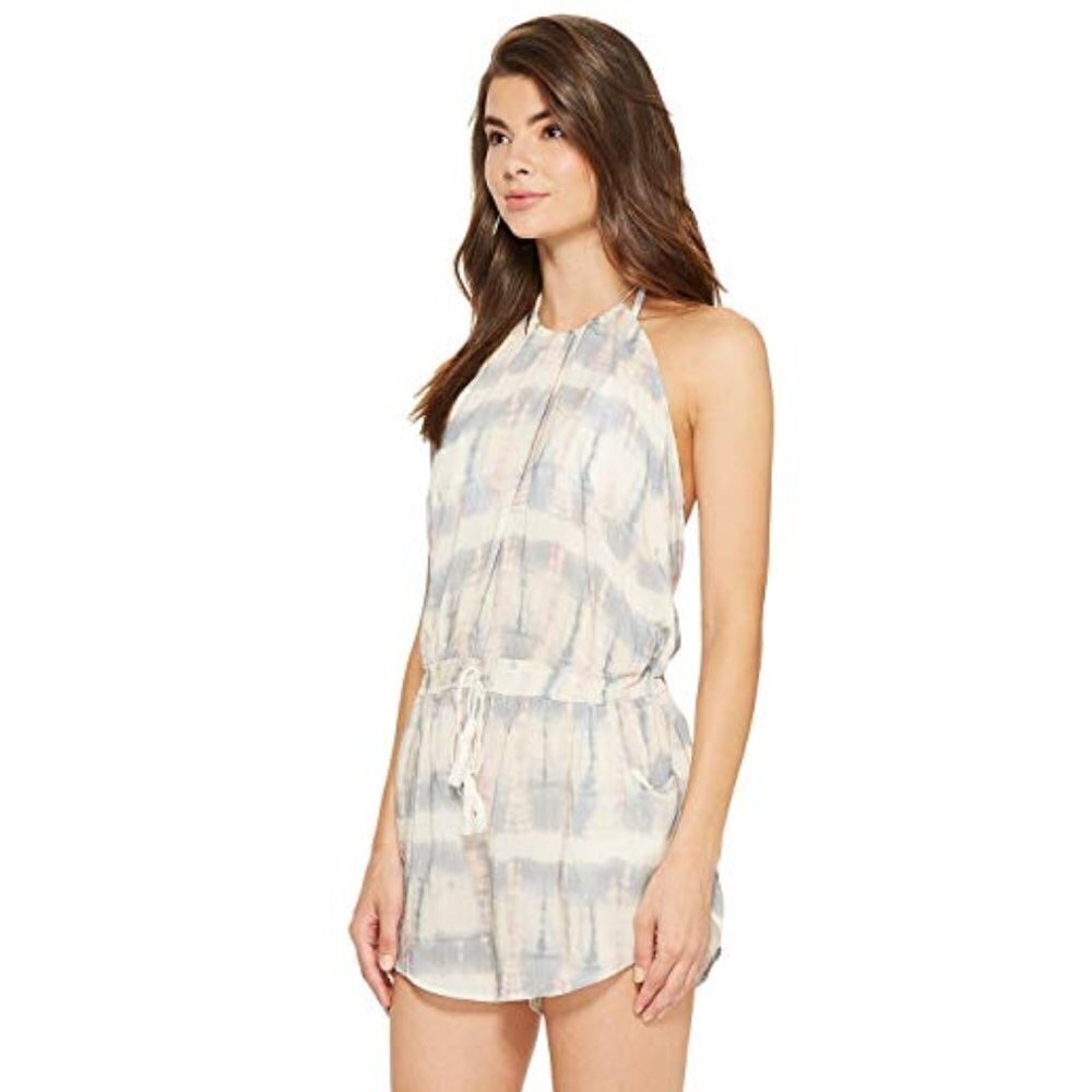 Vitamin A Swimwear Sleeveless Beachwear Topanga Romper Cover-Up Cloud Break - Picture 4 of 4